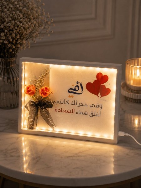 برواز إضاءة ليد